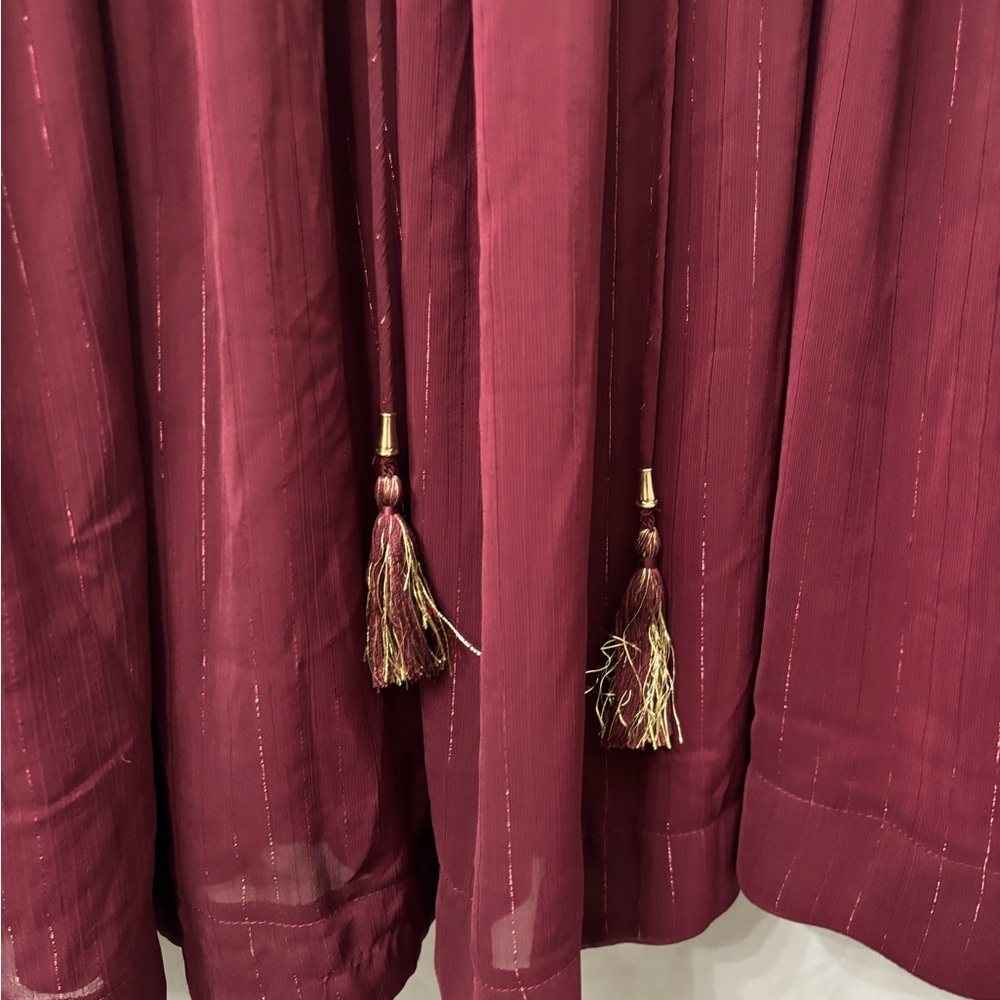 Love on a Hanger Deep Burgundy Long Sleeve Dress - Picture 4 of 9